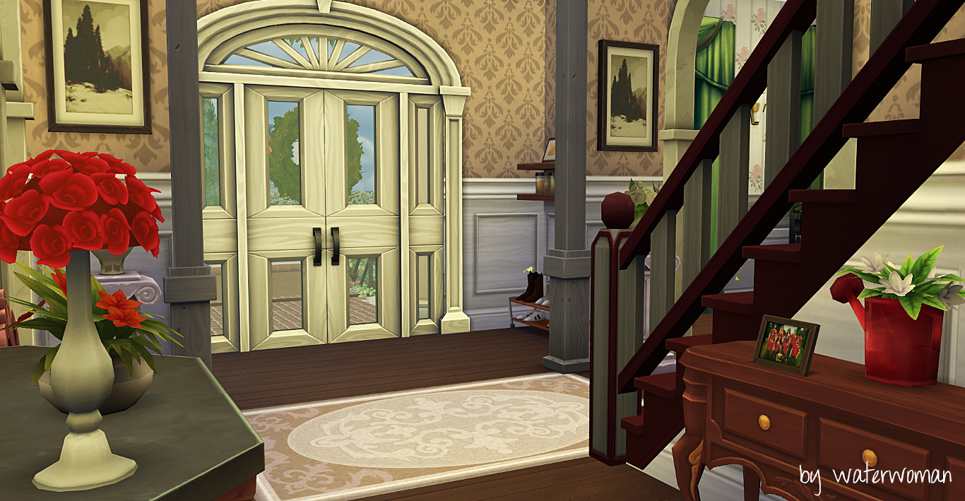 My Sims 4 Blog: Home Alone Mcallister House by WaterWoman