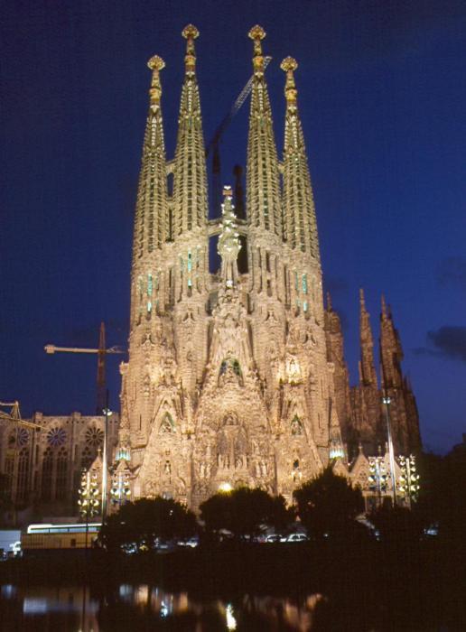 Gothic Cathedral La Sagrada Familia in Barcelona - Rare Photos Part II...