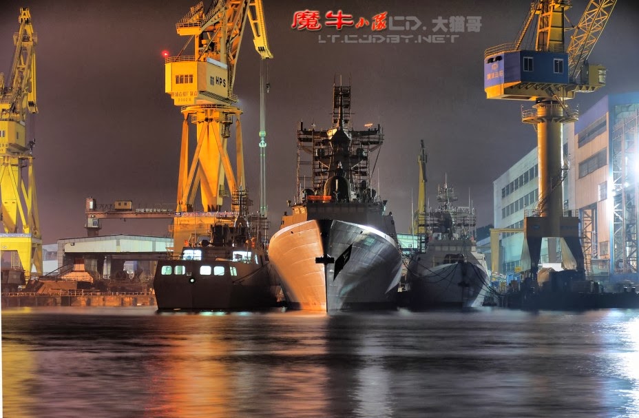 ARMADA DE CHINA - Página 2 Type+056+Jiangdao+Class+Corvette+056+HD+Chinese+Huangpu+shipyard's+4th+&+5th+056's+with+9th+054A