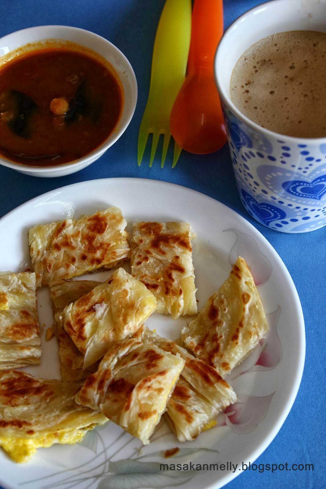 2 Cara Membuat Resep Roti Canai Telur (Maryam) Menu Baru