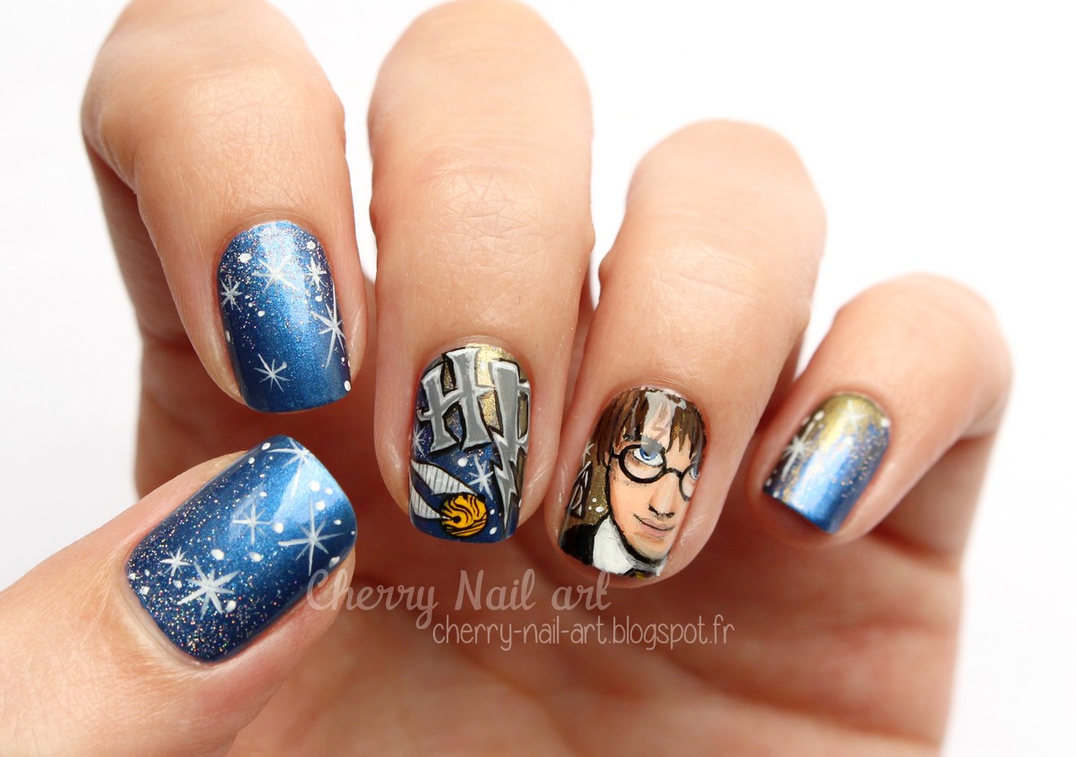 5. "Harry Potter Nail Art for Beginners" - wide 1