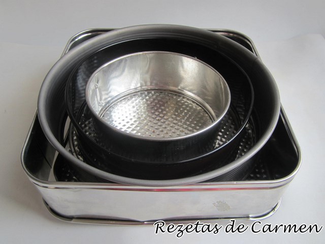 Utensilios de cocina: moldes, formas y materiales