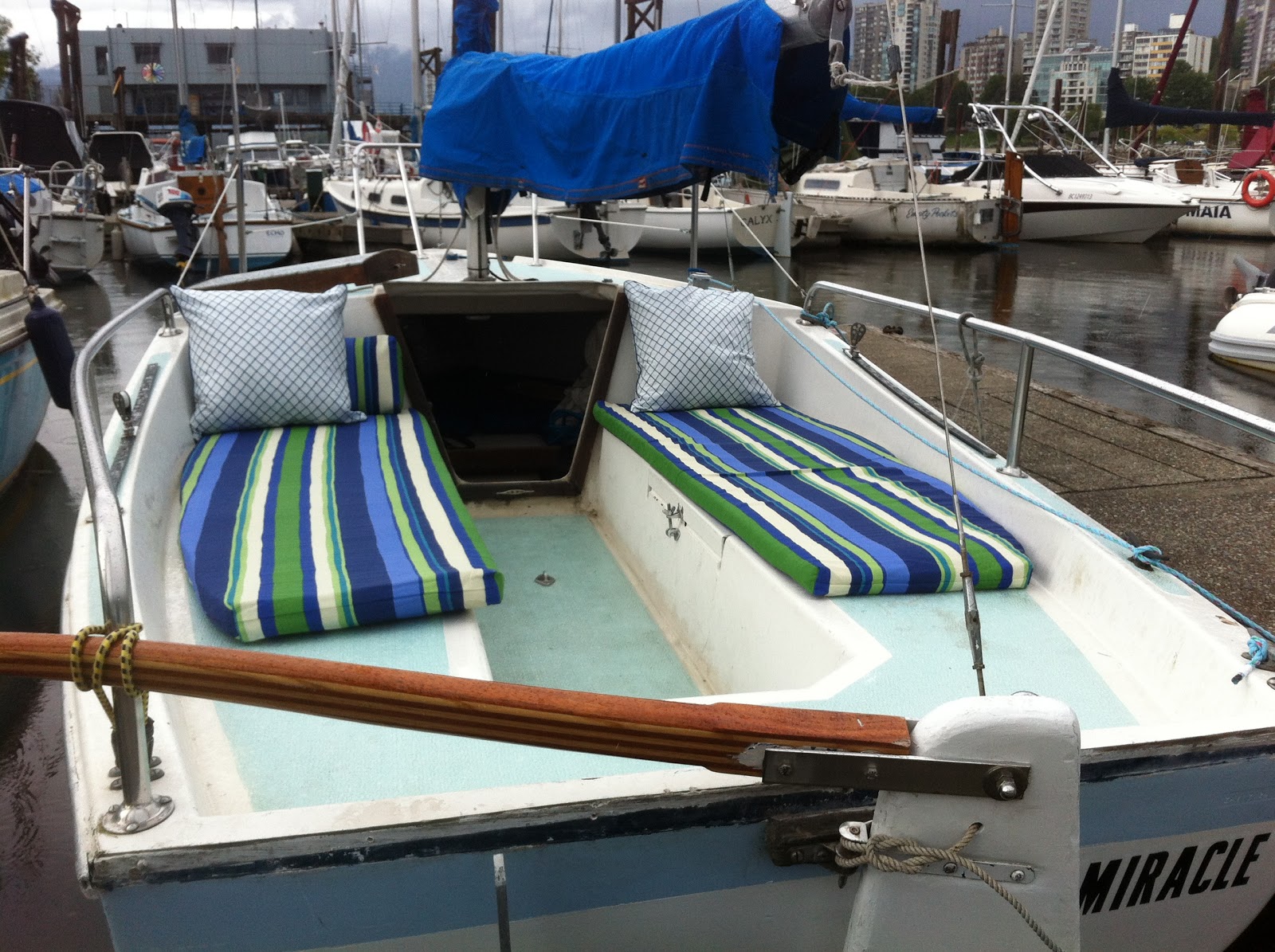 Heather's Creations Sailboat interior design project