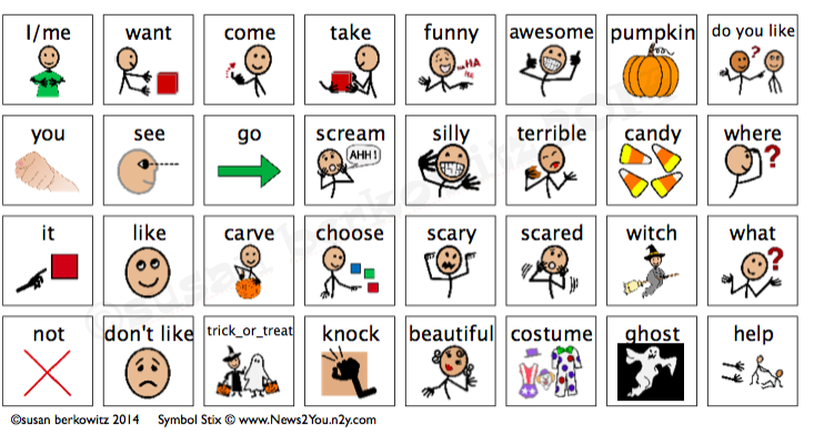 Kidz Learn Language Are Your AAC Users Prepared to Talk About Halloween?