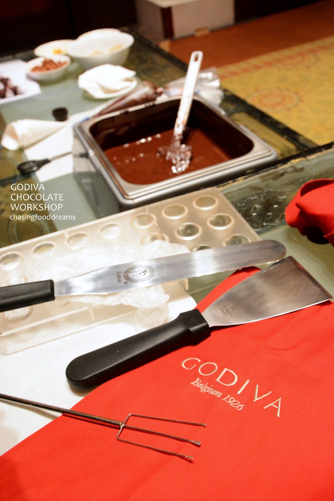 CHASING FOOD DREAMS Godiva Chocolate with Chef Phillip Daue