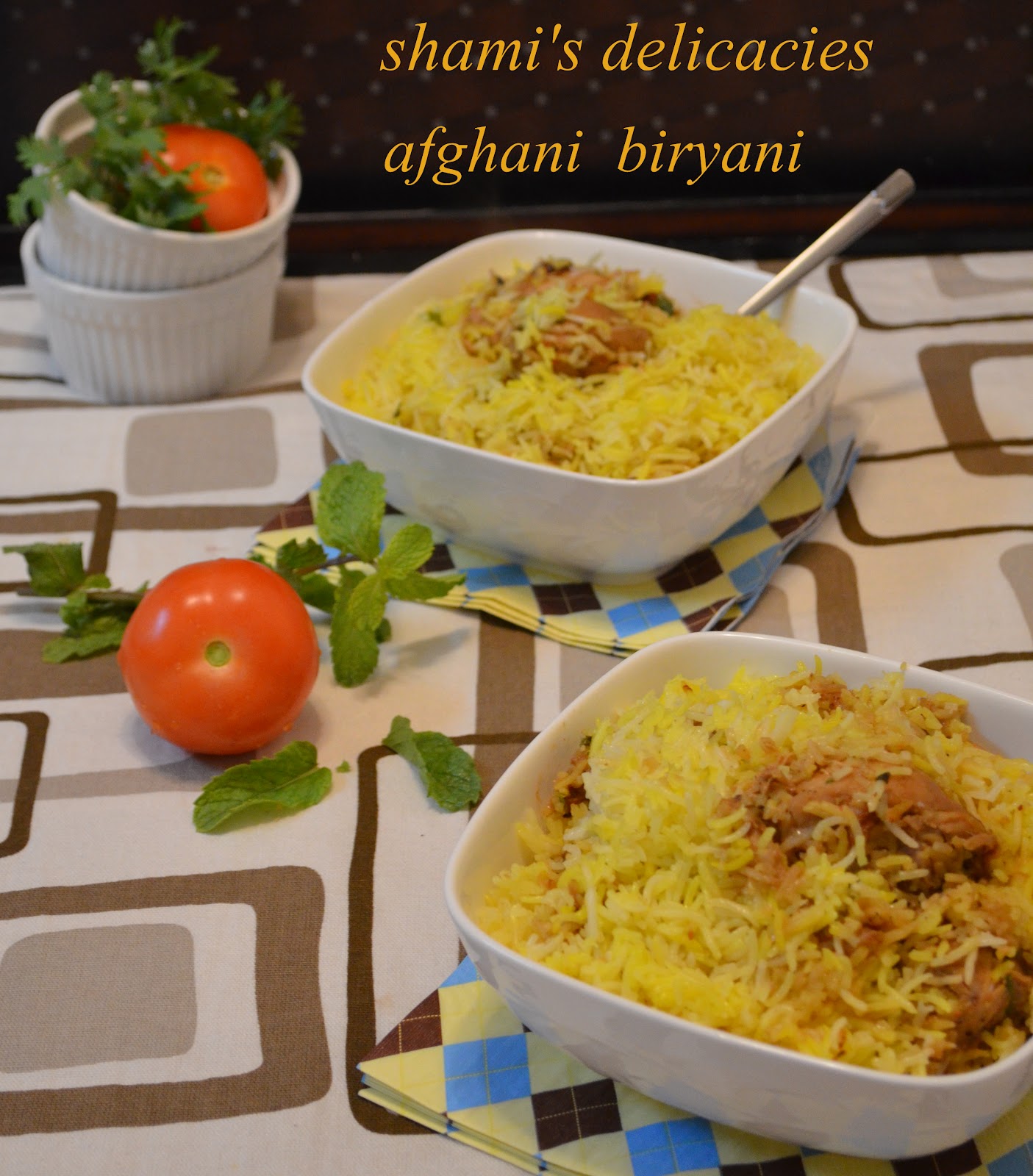 Shami's Delicacies AFGHANI BIRYANI