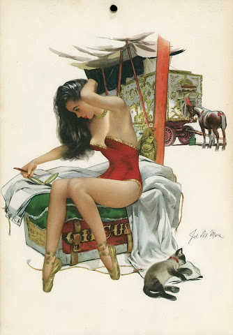 Joe De Mers pin up calendar