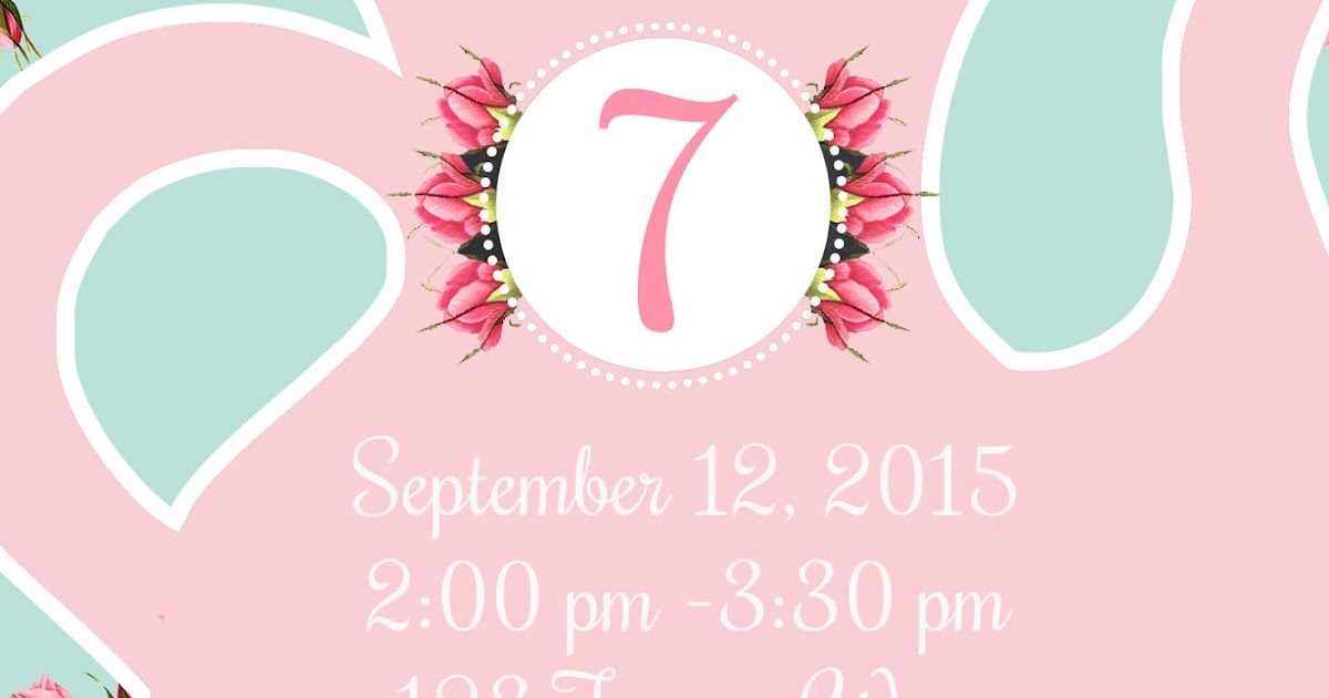 The Larson Lingo Claire's Birthday Tea Party