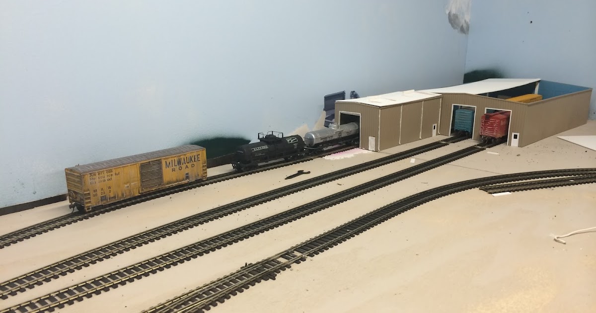 CNW model railroad Beginnings of a paper mill