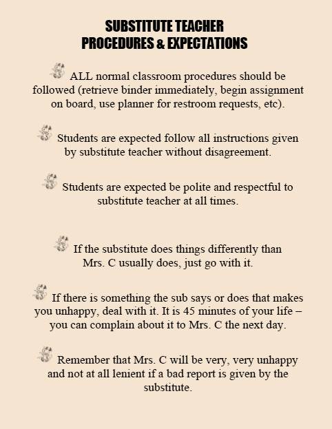 substitute teacher feedback form template