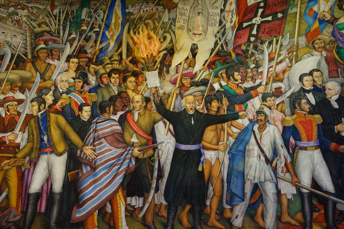 Travels of a Retired Teacher Art in Chapultepec Castle