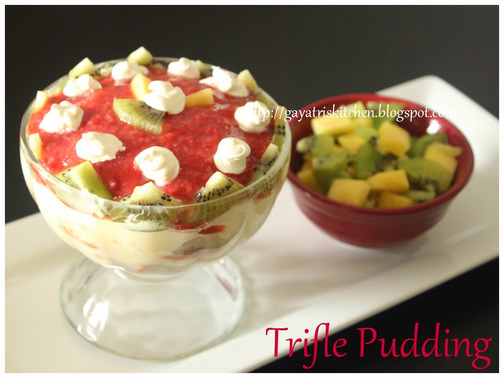 Gayatri's Kitchen TRIFLE PUDDING