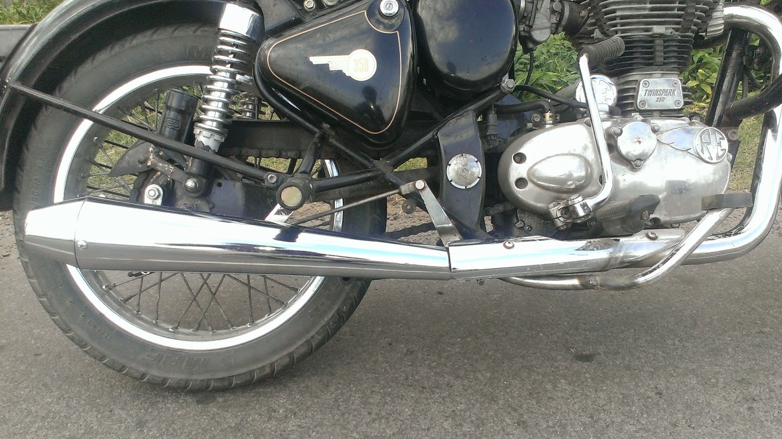 Reverse Cone Megaphone Muffler way2speed Exhaust Systems Royal