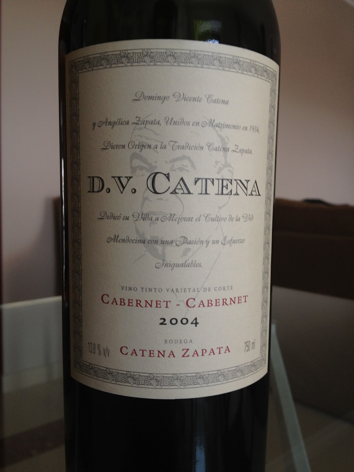 D.V. Catena Sauvignon 2004 Bodega Catena Zapata Wine