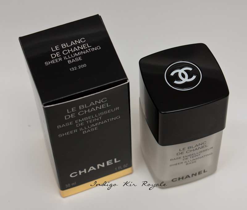 Indigo Kir Royale: NEW-FOUND LOVE AND MUST-HAVE: LE BLANC DE CHANEL SHEER  ILLUMINATING BASE
