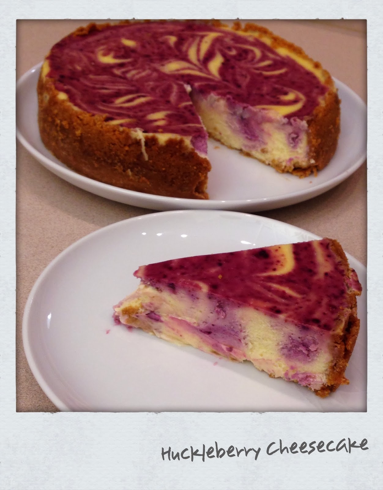 * Huckleberry Cheesecake