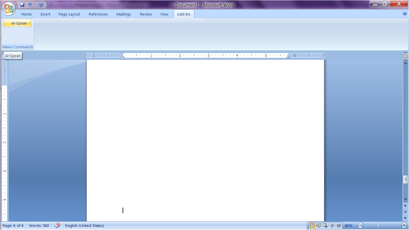 Download al quran microsoft word