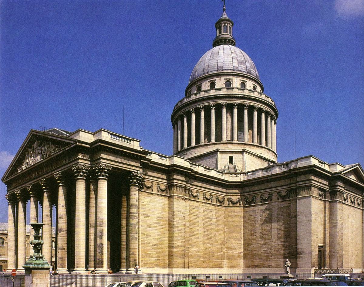 Arquitectura asombrosa: Panteón de París o Iglesia de Santa Genoveva (Le  panthéon)