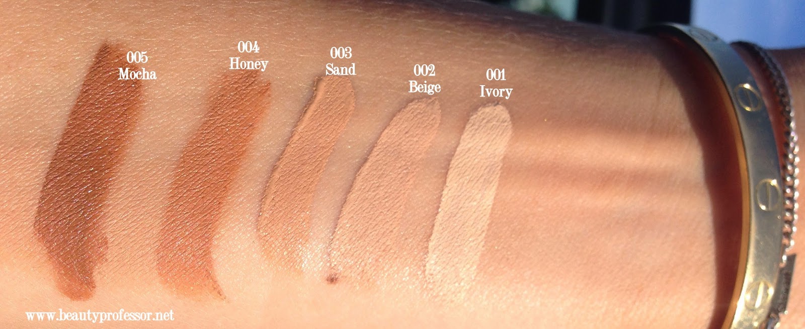 Beauty Professor Dior Star Foundation Review...Swatches of All Shades