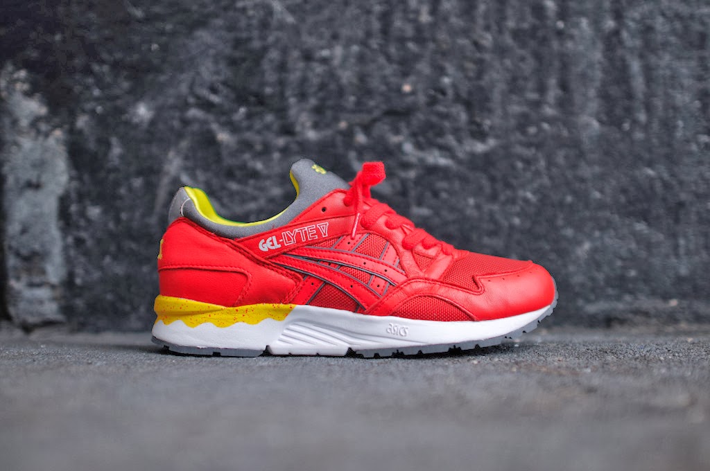 asics gel lyte v fiery red