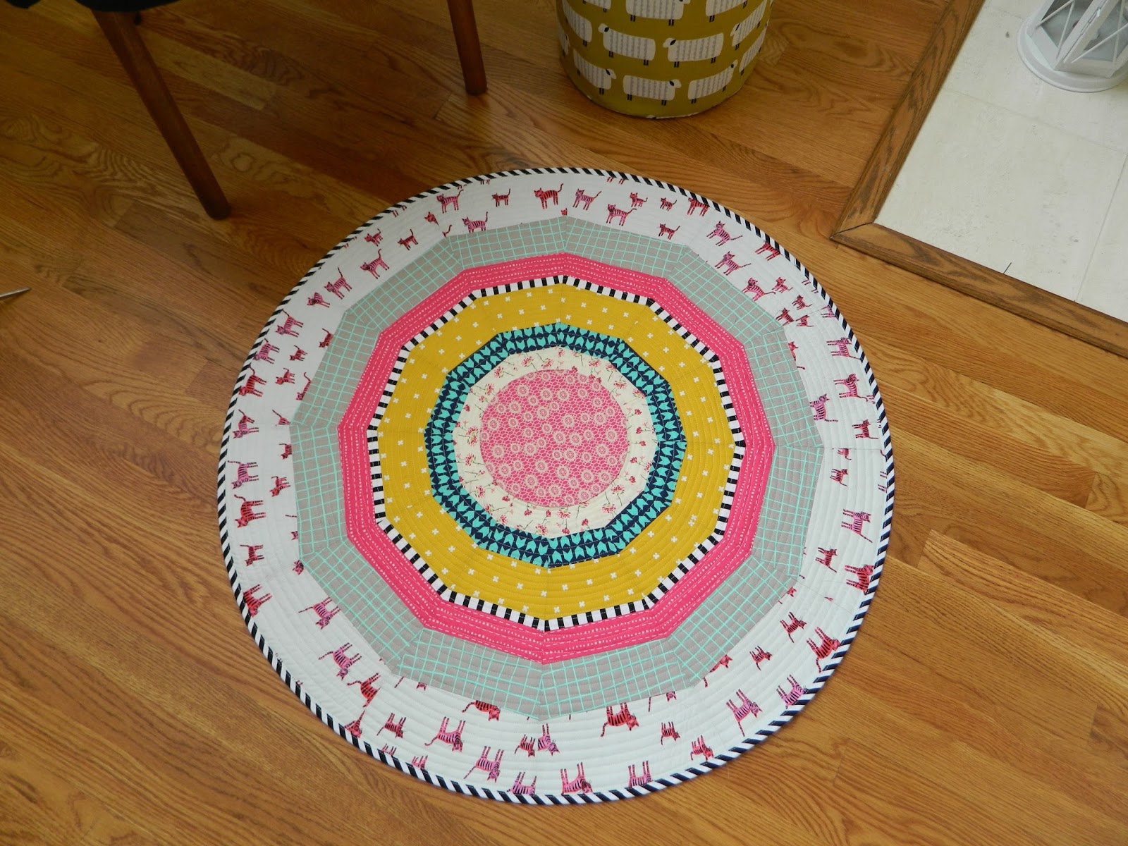 s.o.t.a.k handmade my patchwork rug in LPQ magazine