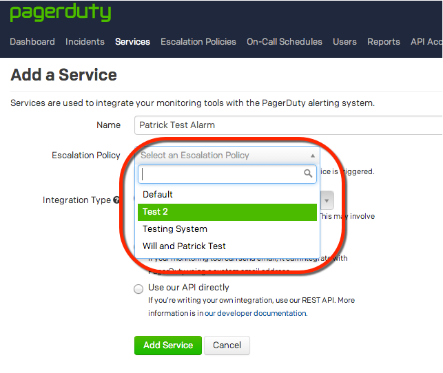 WhiteBoard Coder Setting up a phone number to activate a pagerduty