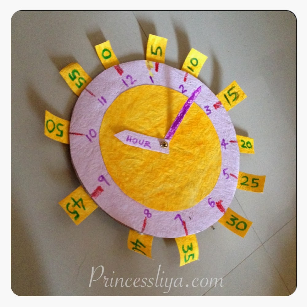 Life with Liya and Zain Learning to Tell the Time!