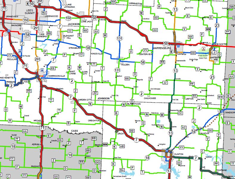 Warrensburg Mo Zip Code Map United States Map