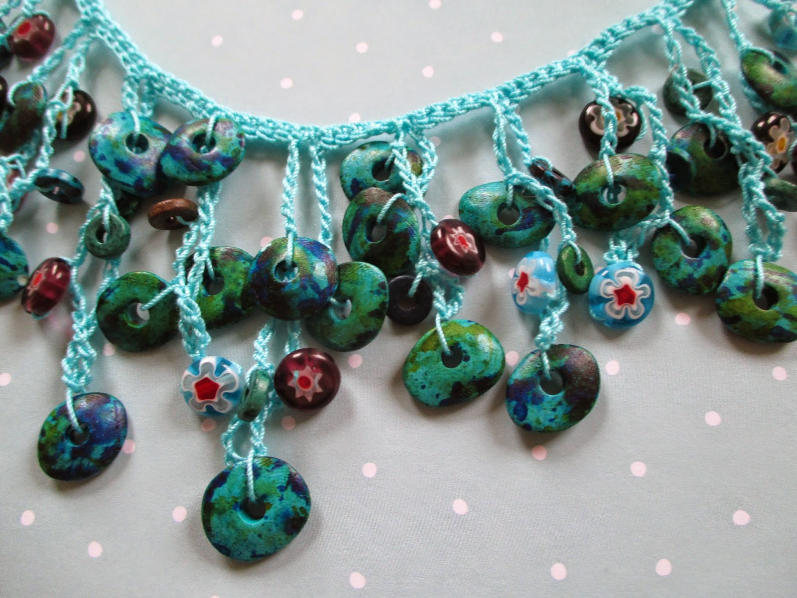 Three Stories High Crochet necklace
