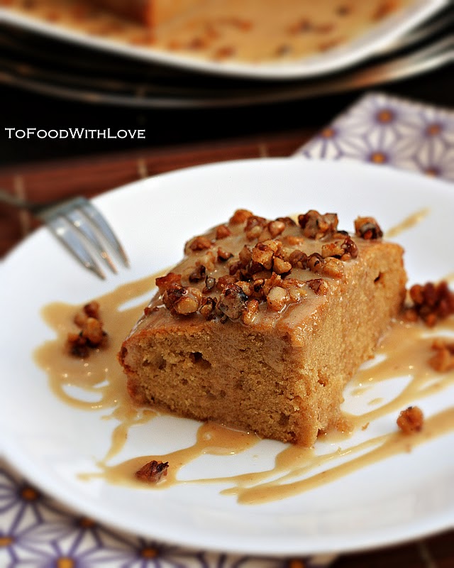 To Food with Love Pomegranate Molasses Butter Cake