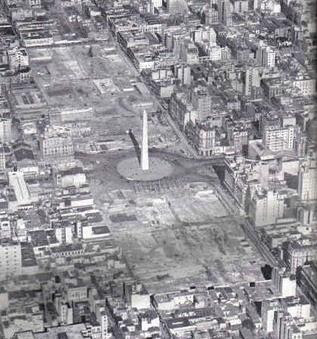Check Out What Plaza de la Republica, Buenos Aires Looked Like  in 1936 