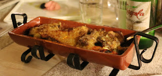 Main - Pork neck roasted with vegetables and cheese Main - Pork neck roasted with vegetables and cheese