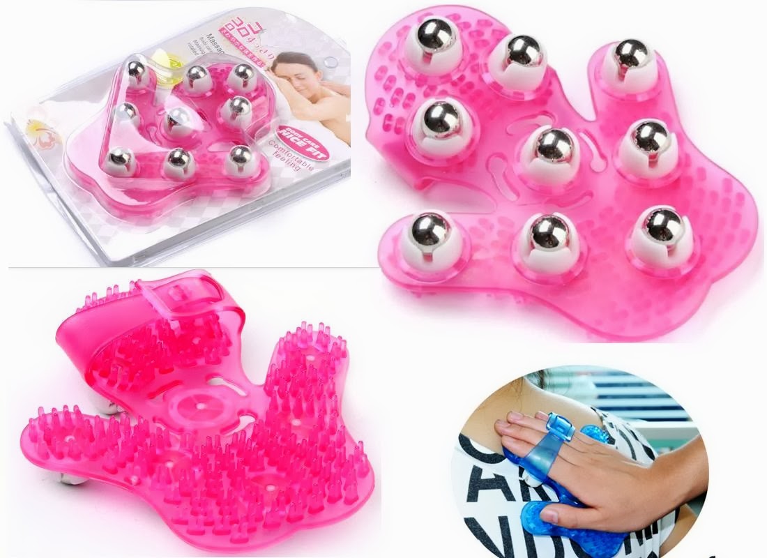 Dahoc Massage Glove Pink Beauty Essences