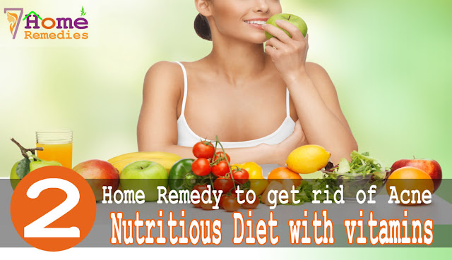 nutritions and vitamins balanced diet food prevents acne