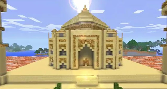 Taj Mahal Minecraft