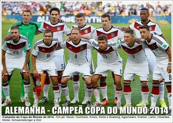 Alemanha Campeã do Mundo 2014