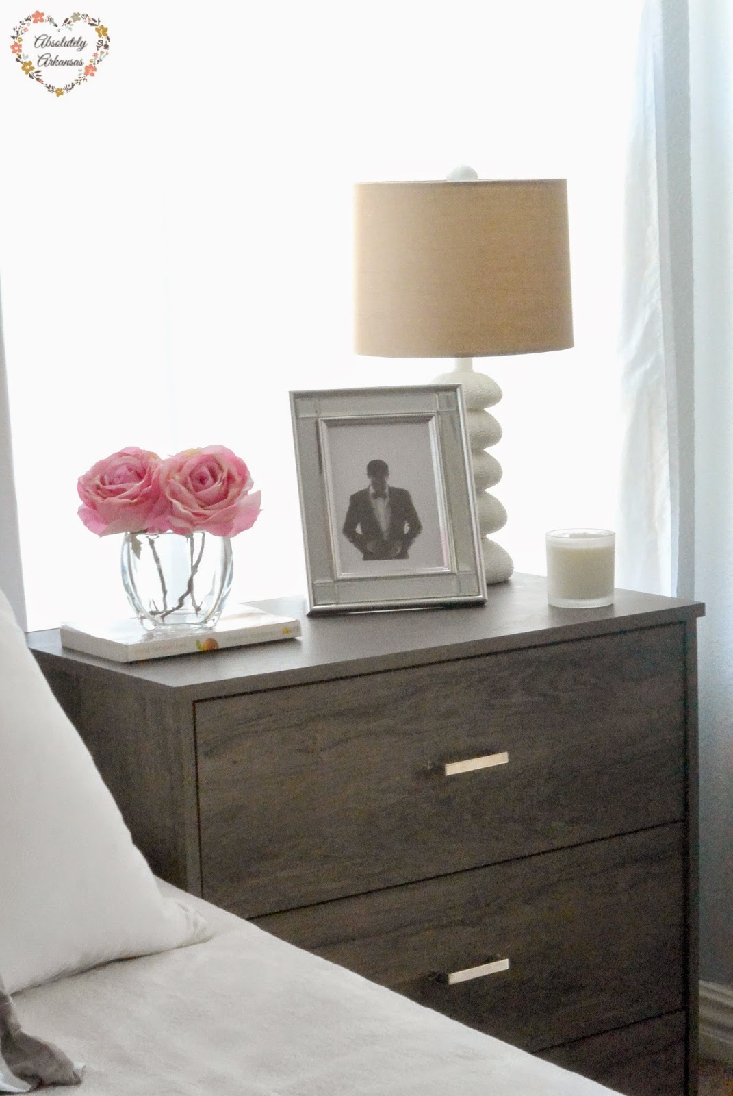 decorating a nightstand