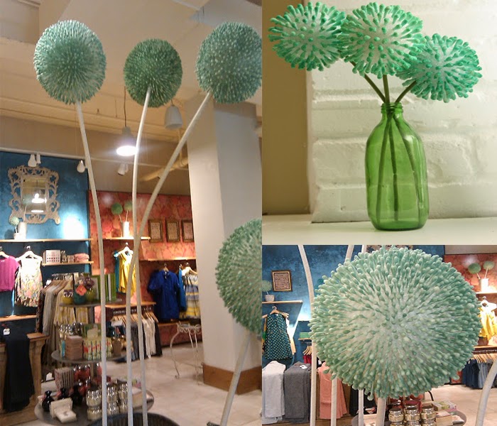 Popular DIY Crafts Blog How to Make Cotton Ear Buds Flowers