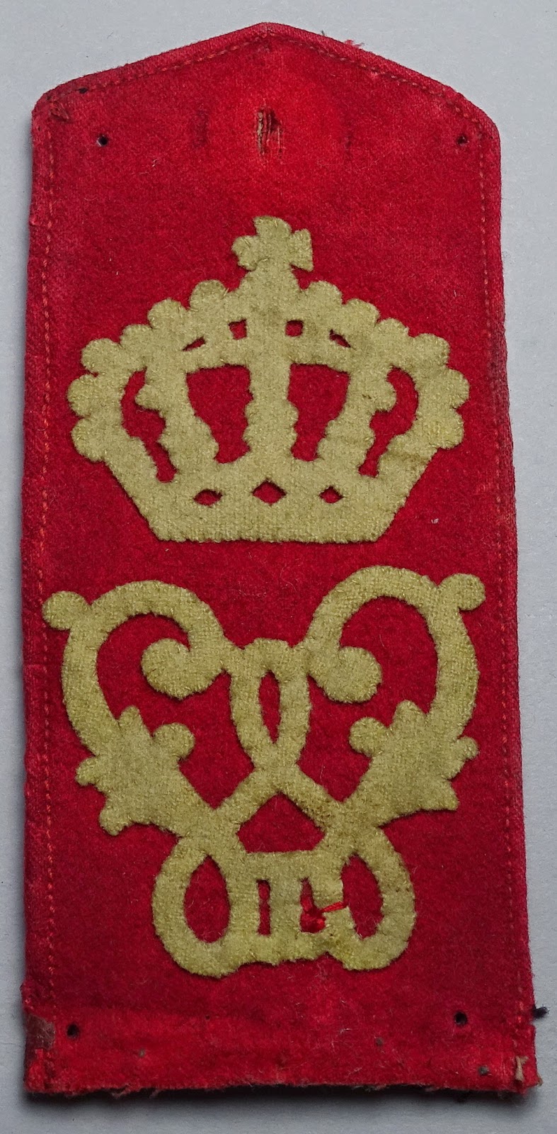 Schulterklappen Deutsches Kaiserreich InfanterieRegiment „König