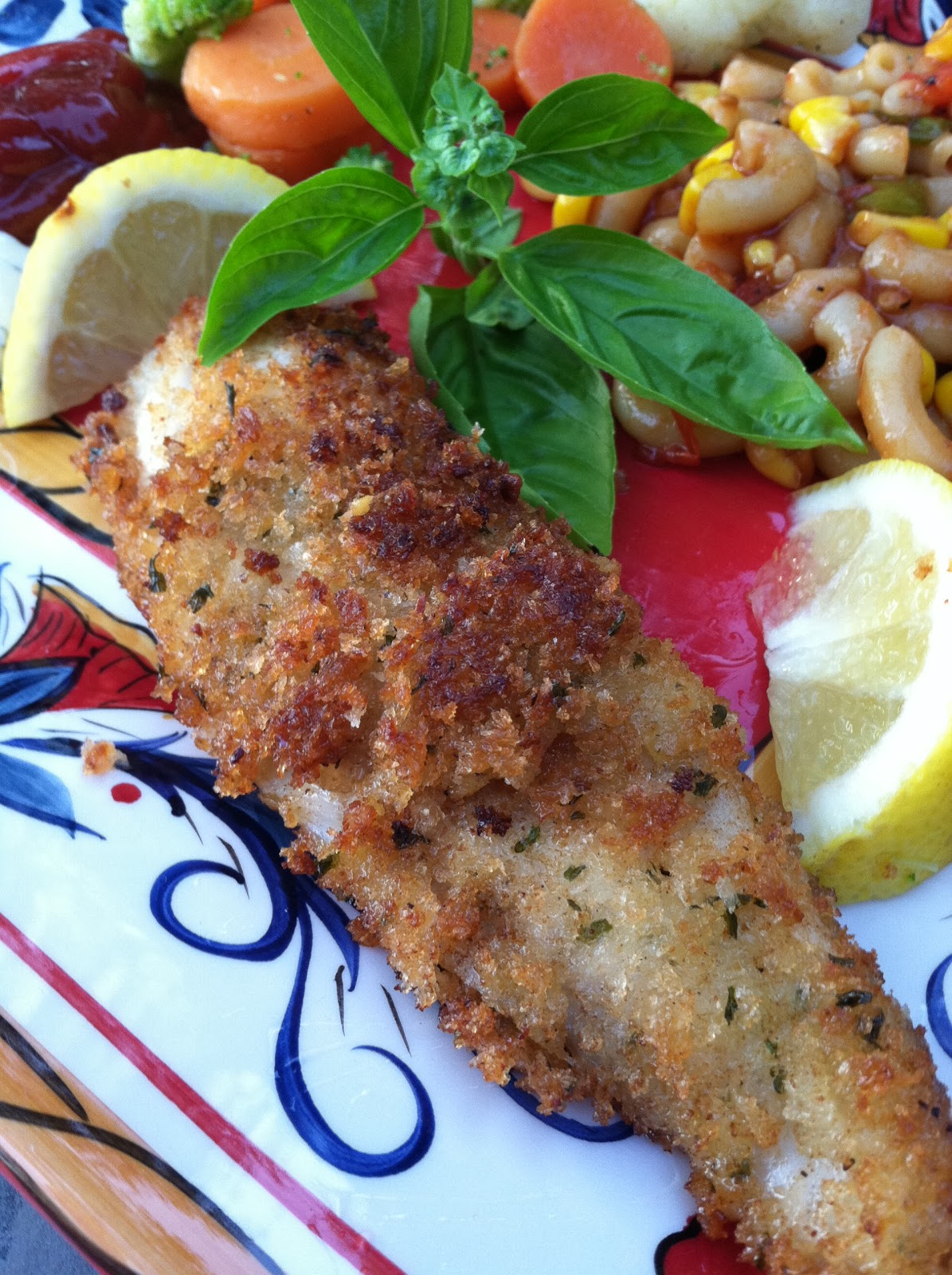 Dream Home Cooking Girl I made panfried Tilapia and BBQ Macaroni Salad for dinner last night