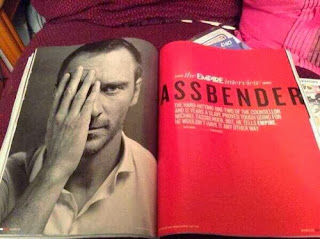 fassbender magazine article assbender funny magazine article and facepalm fail