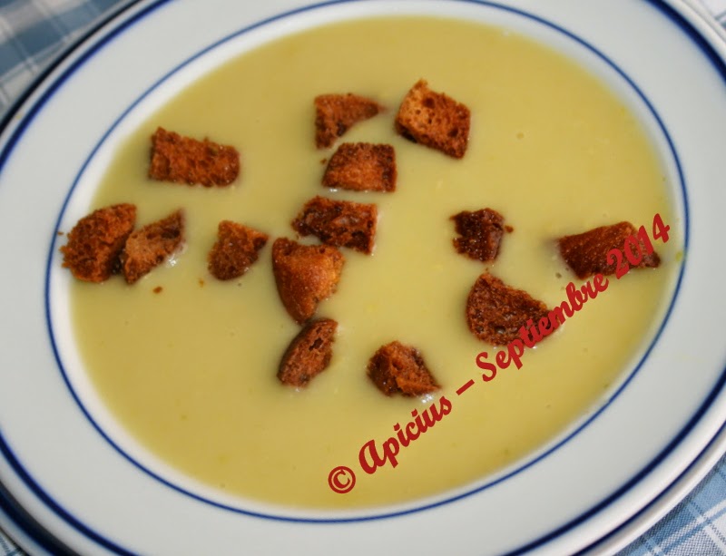 La cocina de cada día 1459º Menu, Crema Parmentier, bonito en