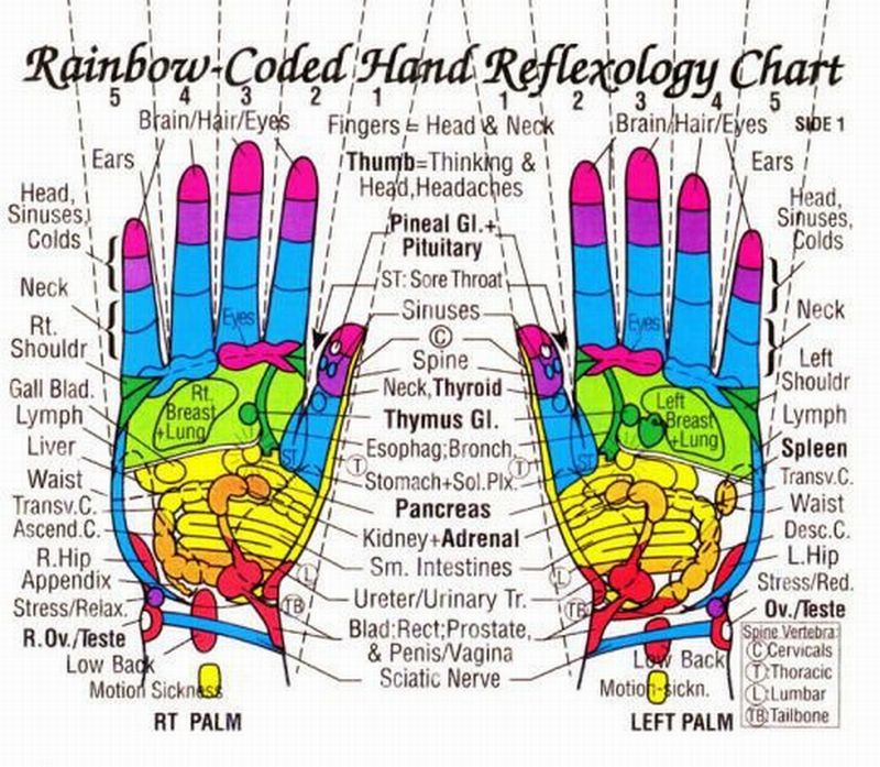 Free Acupressure Point Chart