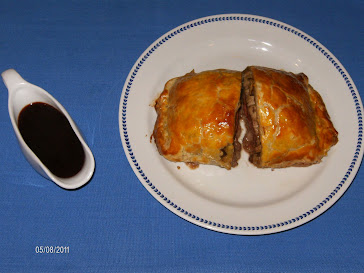 Filetto alla Wellington con riduzione di vino rosso (alla Gordon)