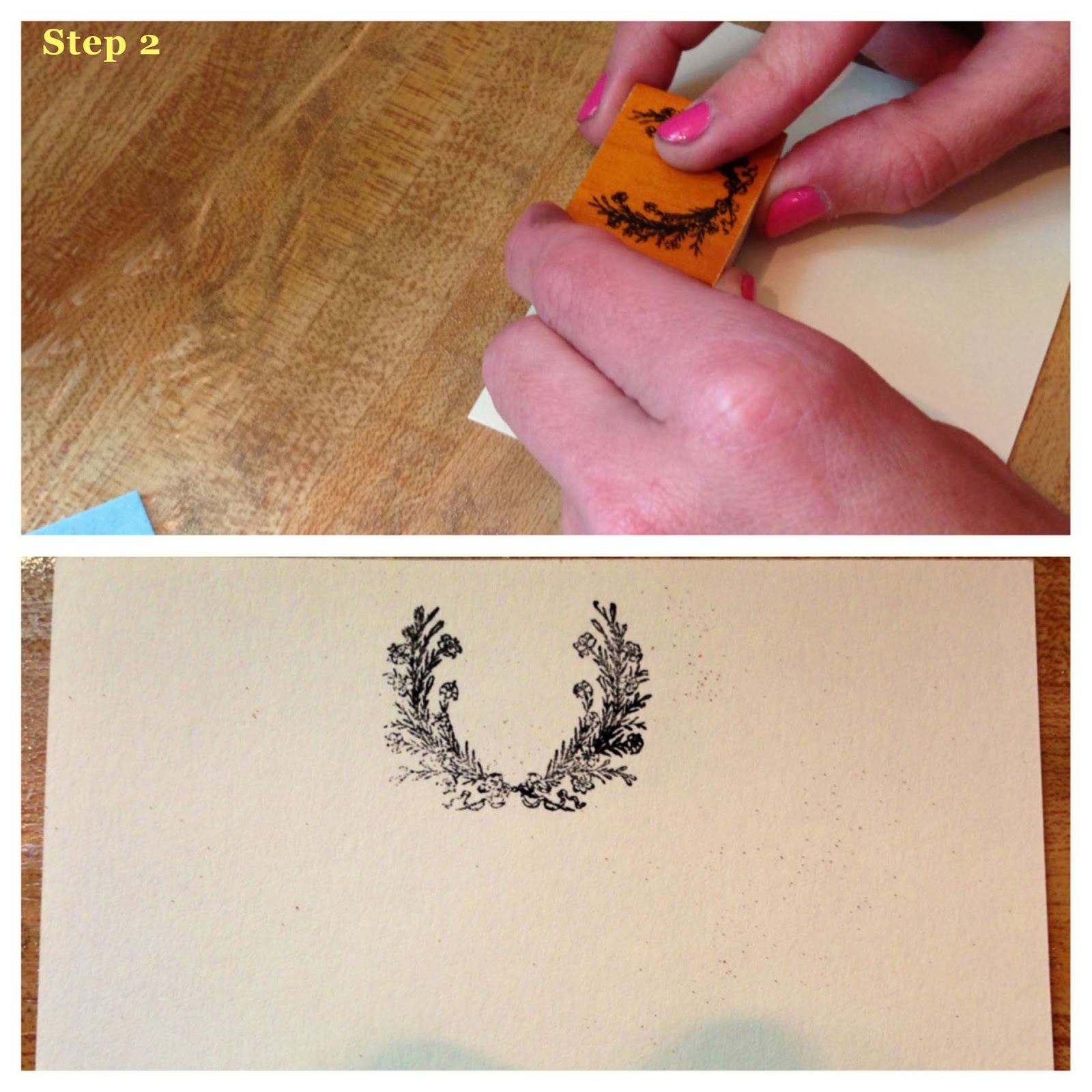 A Touch of Southern Grace How To Make Embossed Note Cards