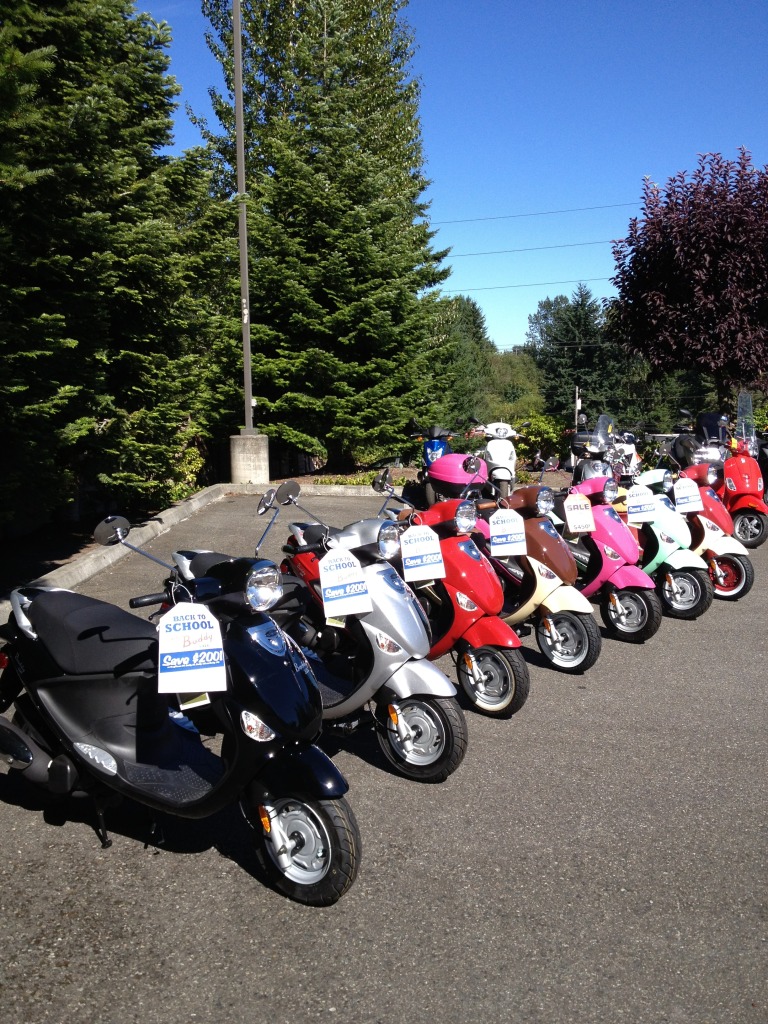 Triumph of Seattle's NW Moto News Back To School On a Scooter!! HUGE Savings On Remaining