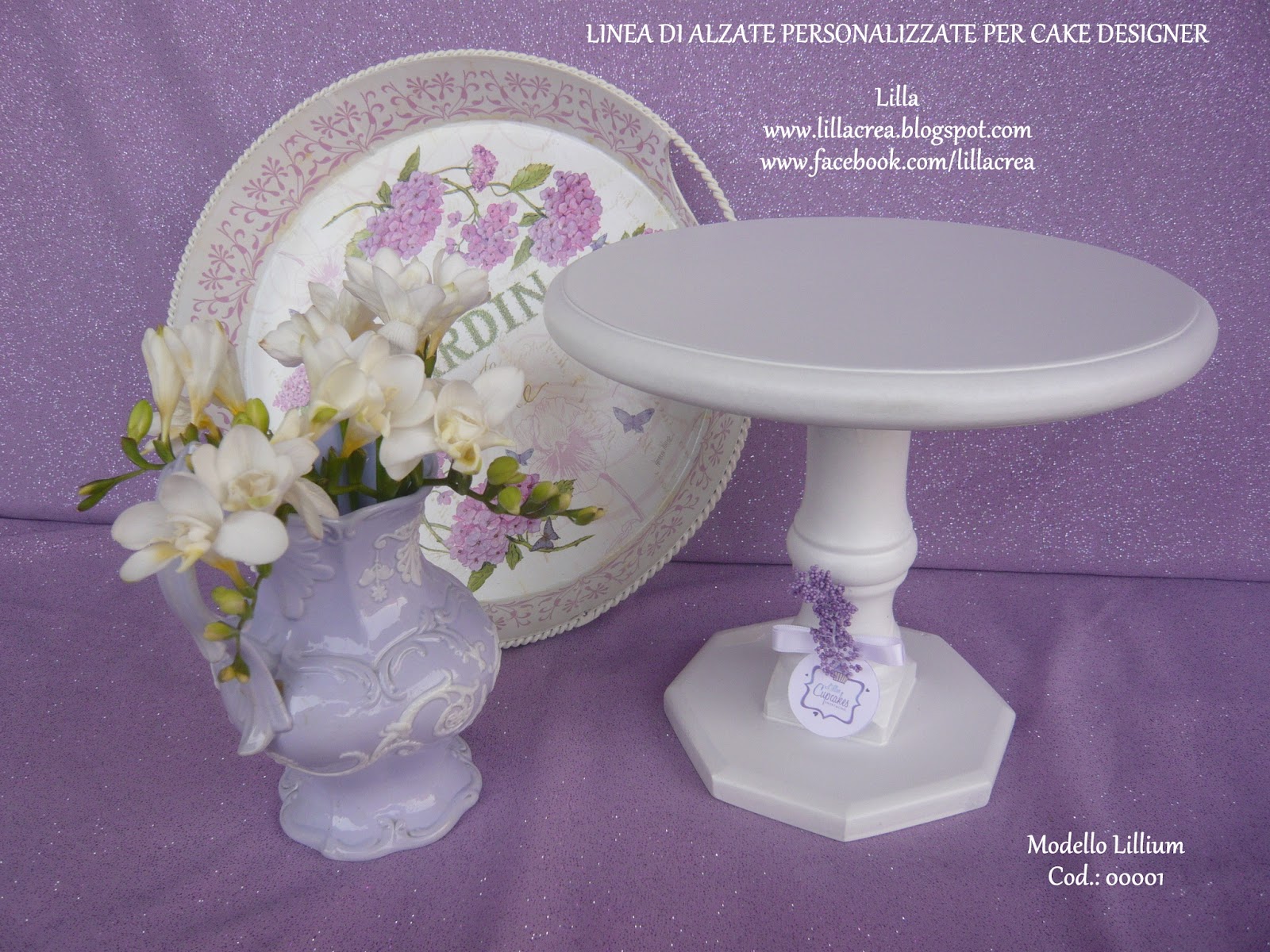 Lilla crea...: Alzate Personalizzate per Torte e Cupcakes