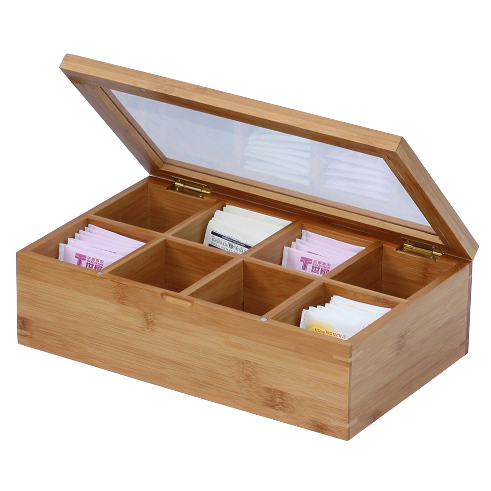 The Housewares Maven Bamboo Tea Box