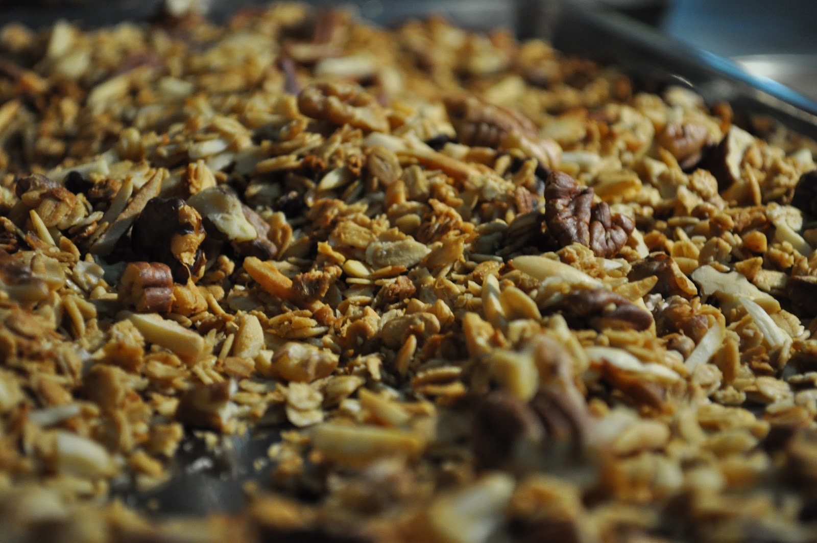 Dreaming in Butterscotch Homemade Granola