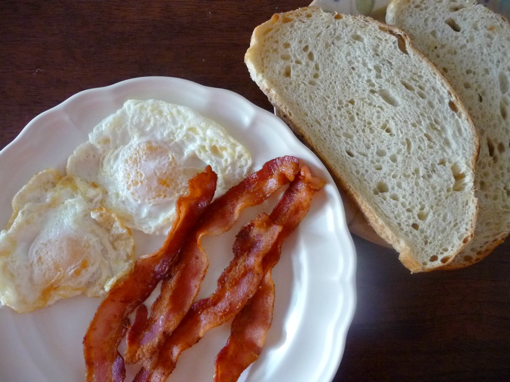 The Red Gingham How I Like My Bacon (Garlic Fried Rice)